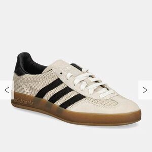 adidas Cream & Black Samba-Inspired Knit Sneakers